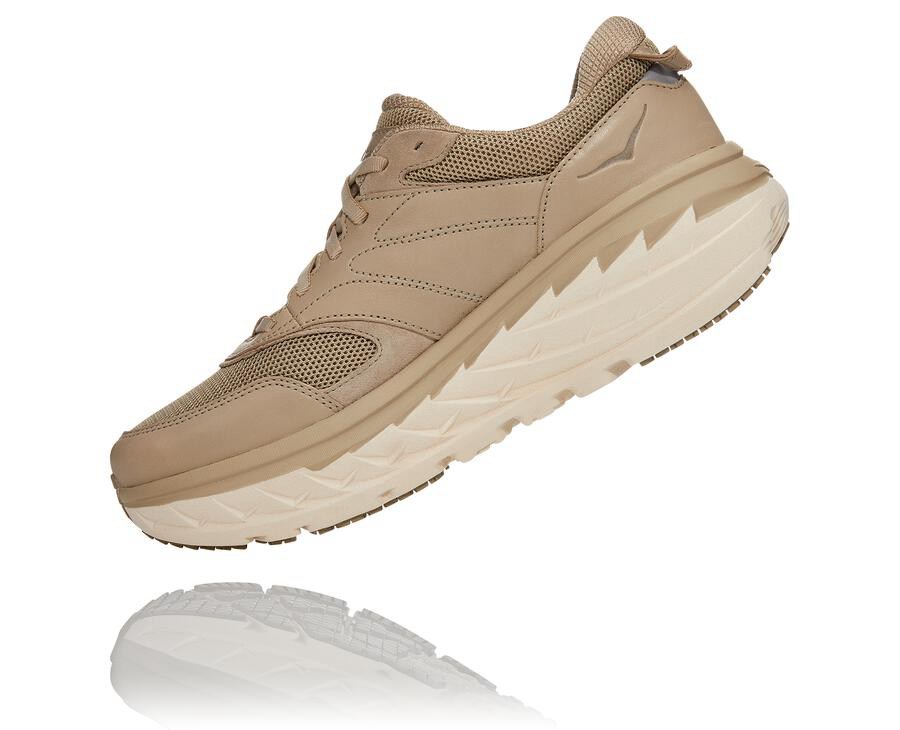 Tenis Hoka One One Hombre Marrom - Bondi L - QVDG83572